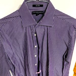 Saks fifth avenue size 16 men’s dress shirt